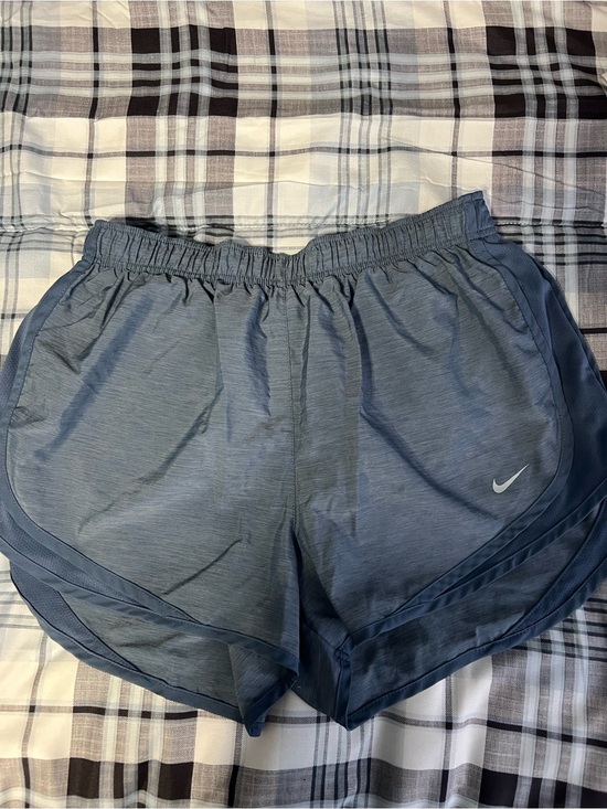 Nike Pants - Nike Women's Slate Blue Running Shorts with Reflective Swoosh